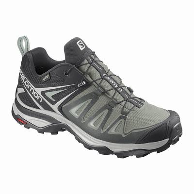 Salomon X ULTRA 3 GORE-TEX - Naisten Vaelluskengät - VaaleanTurkoosi/Harmaat